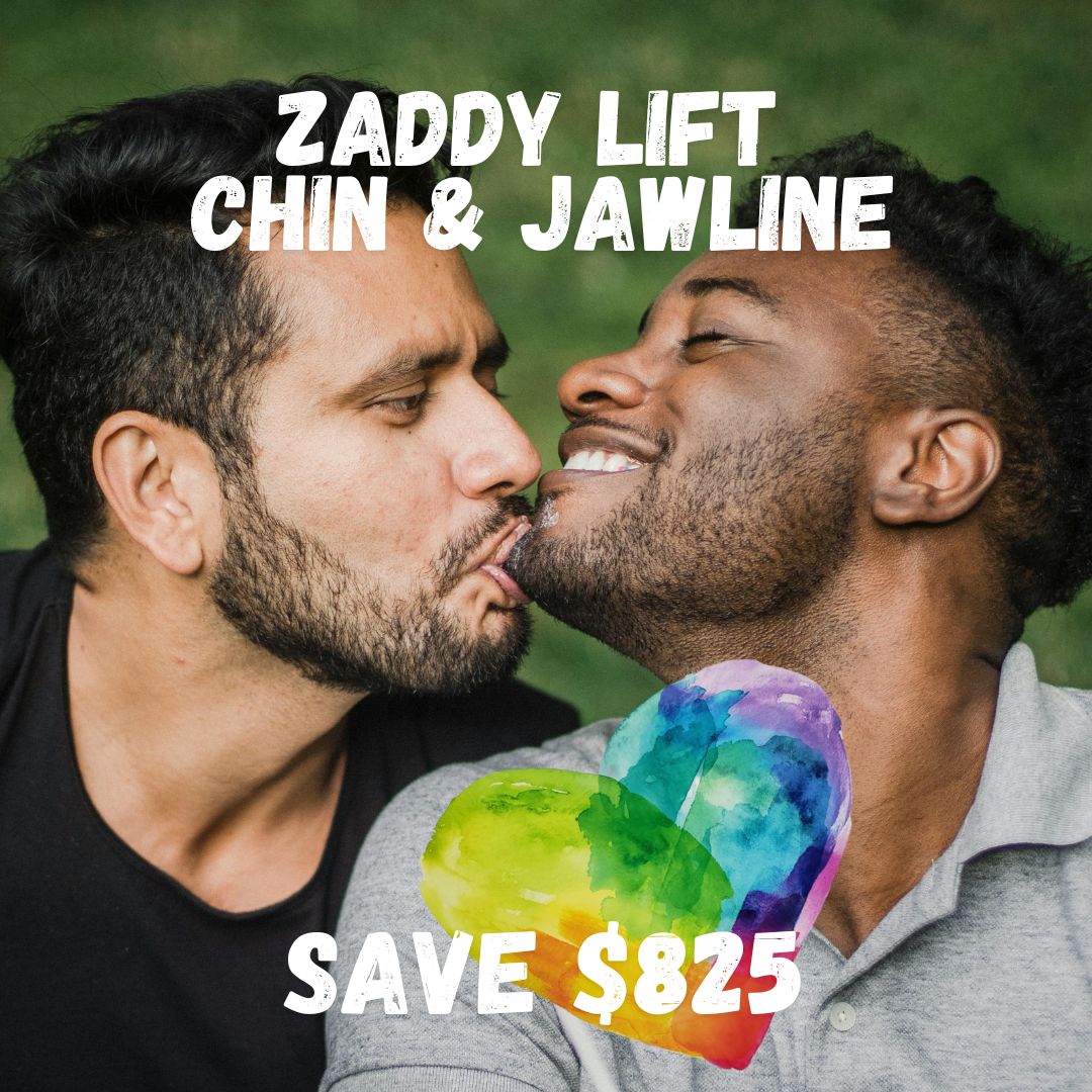 ZADDY LIFT |Masculine Chin Jawline Fillers| 30 units Botox | FREE ($225) Under Eye Tightening&nbsp;